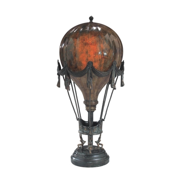 Art Deco Maitland Smith Hot Air Balloon Lamp - Picture 10 of 10